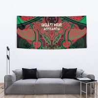 Aotearoa Iwi Ngati Hine Tapestry Maori Kowhaiwhai Pattern
