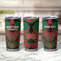 Aotearoa Iwi Ngati Hine Personalised Tumbler Cup Maori Kowhaiwhai Pattern
