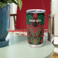 Aotearoa Iwi Ngati Hine Personalised Tumbler Cup Maori Kowhaiwhai Pattern