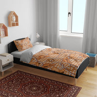 Brown Hawaii Palaka Cowboy Bedding Set Hawaiian Paniolo Festival Spirit