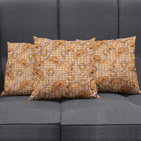 Brown Hawaii Palaka Cowboy Pillow Cover Hawaiian Paniolo Festival Spirit