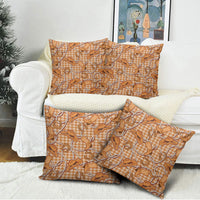 Brown Hawaii Palaka Cowboy Pillow Cover Hawaiian Paniolo Festival Spirit