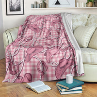 Pink Hawaii Palaka Cowboy Blanket Hawaiian Paniolo Festival Spirit