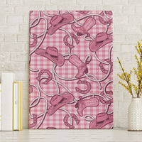 Pink Hawaii Palaka Cowboy Canvas Wall Art Hawaiian Paniolo Festival Spirit
