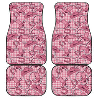 Pink Hawaii Palaka Cowboy Car Mats Hawaiian Paniolo Festival Spirit