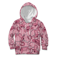 Pink Hawaii Palaka Cowboy Kid Hoodie Hawaiian Paniolo Festival Spirit