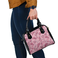 Pink Hawaii Palaka Cowboy Shoulder Handbag Hawaiian Paniolo Festival Spirit