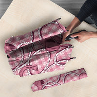 Pink Hawaii Palaka Cowboy Umbrella Hawaiian Paniolo Festival Spirit