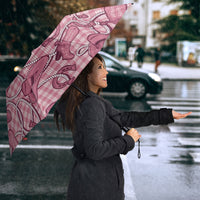 Pink Hawaii Palaka Cowboy Umbrella Hawaiian Paniolo Festival Spirit