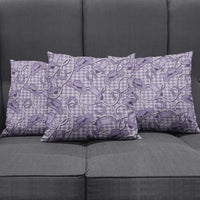 Purple Hawaii Palaka Cowboy Pillow Cover Hawaiian Paniolo Festival Spirit