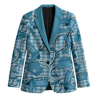 Blue Hawaii Palaka Cowboy Blazer Hawaiian Paniolo Festival Spirit