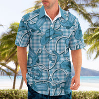 Blue Hawaii Palaka Cowboy Hawaiian Shirt Hawaiian Paniolo Festival Spirit