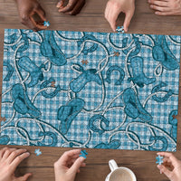 Blue Hawaii Palaka Cowboy Puzzle Hawaiian Paniolo Festival Spirit