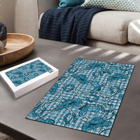 Blue Hawaii Palaka Cowboy Puzzle Hawaiian Paniolo Festival Spirit