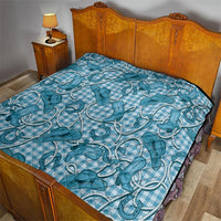 Blue Hawaii Palaka Cowboy Quilt Hawaiian Paniolo Festival Spirit