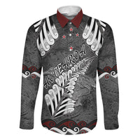 New Zealand Weka Personalised Family Matching Puletasi and Hawaiian Shirt Aotearoa Hen Silver Fern Maori Pattern