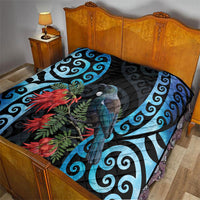 Tui Bird Kakabeak New Zealand Quilt Clianthus Galaxy Maori Koru Pattern LT22 - Polynesian Pride