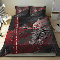 Personalised Cycling New Zealand Bedding Set Aotearoa Pride Sportswear