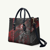 Personalised Cycling New Zealand Leather Bag Aotearoa Pride Sportswear
