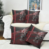 Personalised Cycling New Zealand Pillow Cover Aotearoa Pride Sportswear LT22 - Polynesian Pride