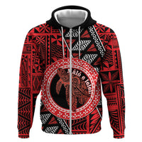 Personalised Tonga Language Week Hoodie Heilala Turtle Malo E Lelei