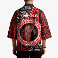 Personalised Tonga Language Week Kimono Heilala Turtle Malo E Lelei
