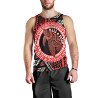 Personalised Tonga Language Week Men Tank Top Heilala Turtle Malo E Lelei