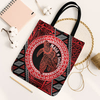 Tonga Language Week Tote Bag Heilala Turtle Malo E Lelei