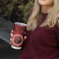 Personalised Tonga Language Week Tumbler Cup Heilala Turtle Malo E Lelei