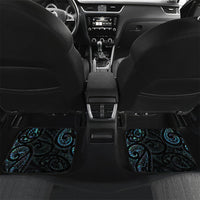 New Zealand Huia Bird Car Mats Paua Shell Maori Pattern