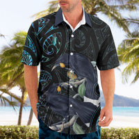 New Zealand Huia Bird Hawaiian Shirt Paua Shell Maori Pattern LT22 - Polynesian Pride