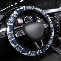 New Zealand Tui Bird Christmas Steering Wheel Cover Pohutukawa Xmas Tree Meri Kirihimete