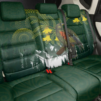 Kea Bird Kowhai New Zealand Back Car Seat Cover Mountain Landscape Maori Art