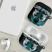 New Zealand Kotiate Weapon AirPods Case Aotearoa Mango Paua Shell Maori Pattern