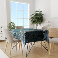 New Zealand Kotiate Weapon Tablecloth Aotearoa Mango Paua Shell Maori Pattern