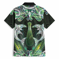 New Zealand Mere Pounamu Weapon Hawaiian Shirt Aotearoa Mango Paua Shell Maori Pattern LT22 - Polynesian Pride