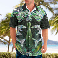 New Zealand Mere Pounamu Weapon Hawaiian Shirt Aotearoa Mango Paua Shell Maori Pattern LT22 - Polynesian Pride