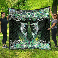 New Zealand Mere Pounamu Weapon Quilt Aotearoa Mango Paua Shell Maori Pattern