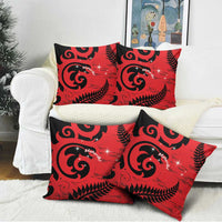 New Zealand Matariki Pillow Cover Maori New Year Koru Pattern