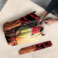 Papua New Guinea Pidgin Language Week Umbrella Halo Olgeta Tok Pisin Wik Bird Of Paradise Oro Batik LT22 - Polynesian Pride