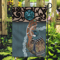 New Zealand Tui Bird Maripi Garden Flag Maori Weapon Kowhaiwhai Pattern
