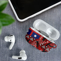 Aotearoa Iwi Ngapuhi AirPods Case Tuhoronuku Kite United Tribes Flag Maori Pattern