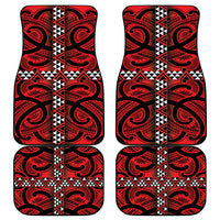 Aotearoa Iwi Ngapuhi Car Mats Tuhoronuku Kite United Tribes Flag Maori Pattern