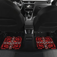 Aotearoa Iwi Ngapuhi Car Mats Tuhoronuku Kite United Tribes Flag Maori Pattern