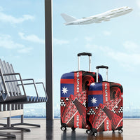 Aotearoa Iwi Ngapuhi Luggage Cover Tuhoronuku Kite United Tribes Flag Maori Pattern