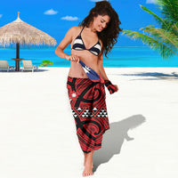 Aotearoa Iwi Ngapuhi Sarong Tuhoronuku Kite United Tribes Flag Maori Pattern