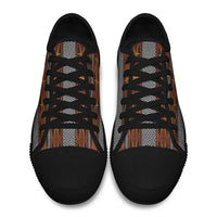 Malo e Lelei Tonga Low Top Shoes Tongan Ngatu Tapa Cloth - Polynesian Pride