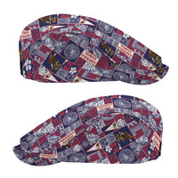 Manuia le Kerisimasi American Samoa Jeff Hat Pacific Patchwork Xmas Vibes - Polynesian Pride