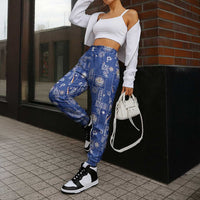 Marshall Islands Merry Christmas Jogger Pants Pacific Patchwork Xmas Vibes - Polynesian Pride