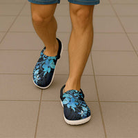 Matariki New Zealand Clogs Shoes Maori Pattern Blue Galaxy LT05 - Polynesian Pride